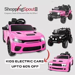 Get Kids Electric Cars for Up to 60% OFF